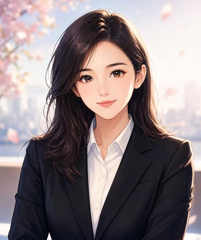 将这张照片转换为高质量的日式动漫人物肖像。干净的线条、鲜艳的色彩、带有动漫风格高光的精致眼睛、平滑的皮肤着色和时尚的发型渲染。保持主体的面部特征和表情可识别。使